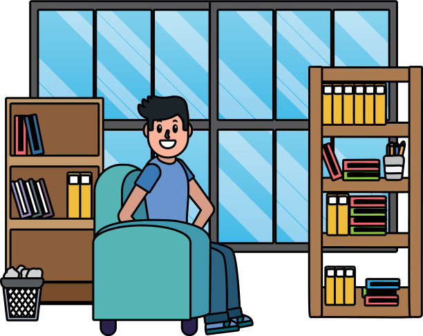 年轻人卡通图片下载