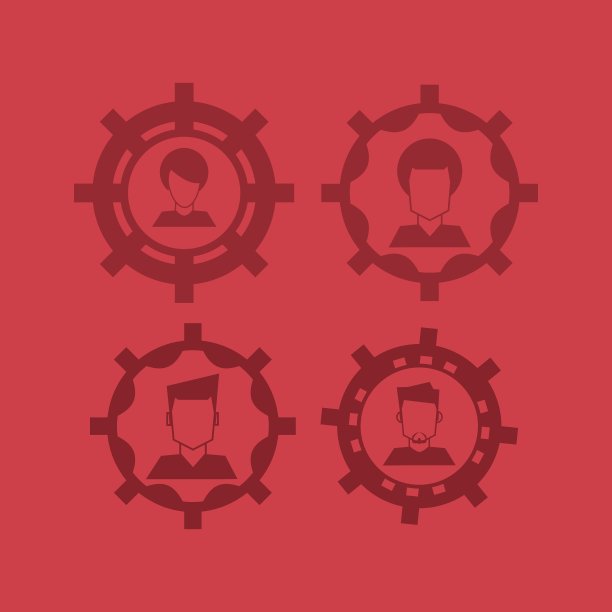 团队合作和业务相关图标形象图片下载