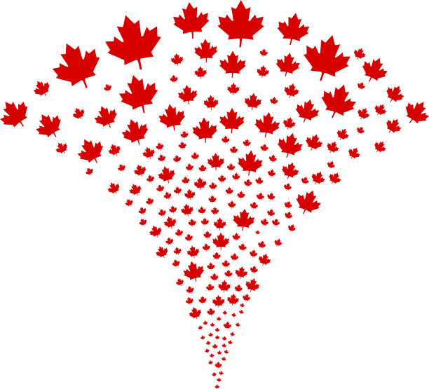 枫叶泉溪图片下载