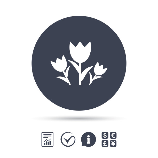 花的标志，玫瑰的象征图片下载