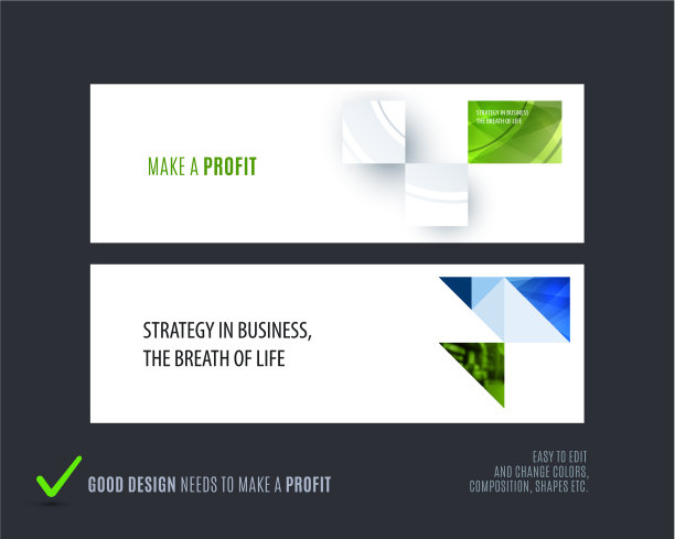 摘要设置的横向网站横幅图片下载