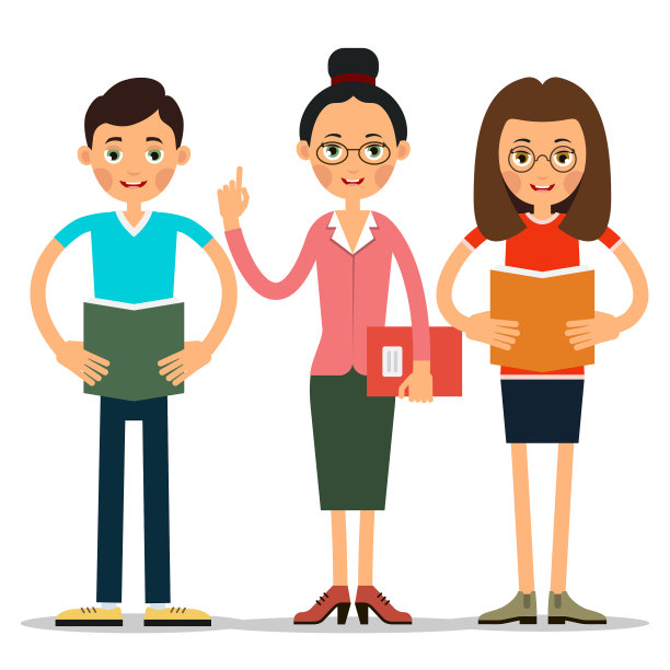 学生男孩和女孩读一本书或总结图片下载