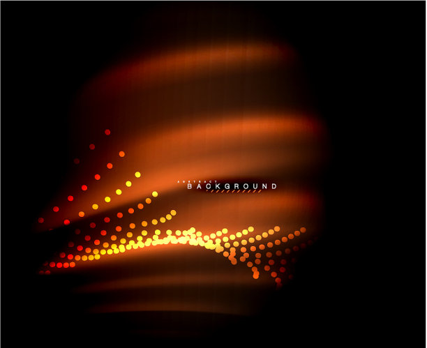 霓虹发光的科技线条，高科技的未来主义图片下载