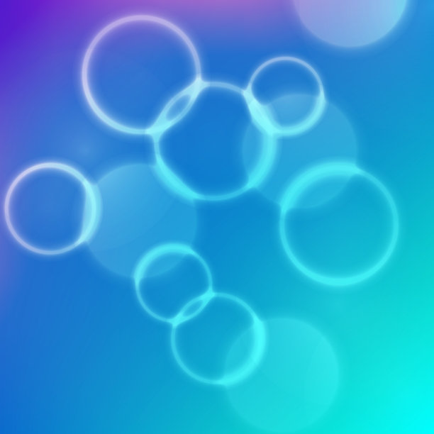 抽象彩色散焦灯散焦图片下载