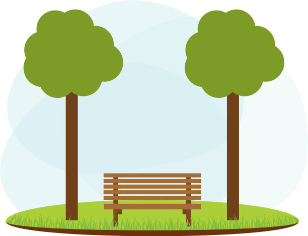 抽象的景观公园图片下载