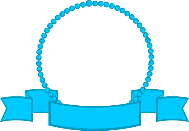 带有装饰品的空派对标签图片下载