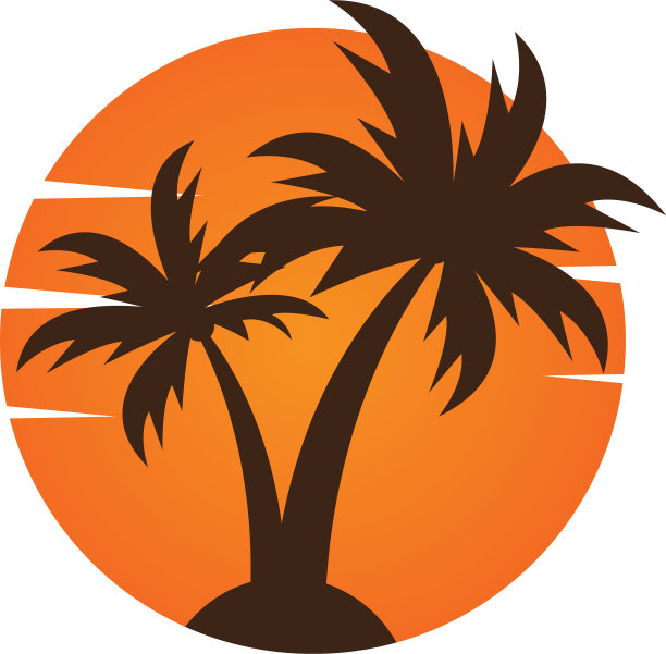 夏季标志图标模板图片下载