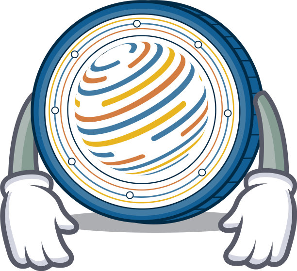 累的事实硬币吉祥物卡通图片下载