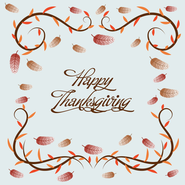 感恩节花架快乐图片下载