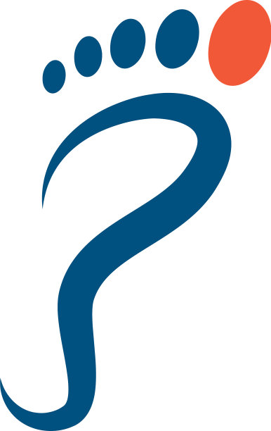 脚掌图标模板图片下载