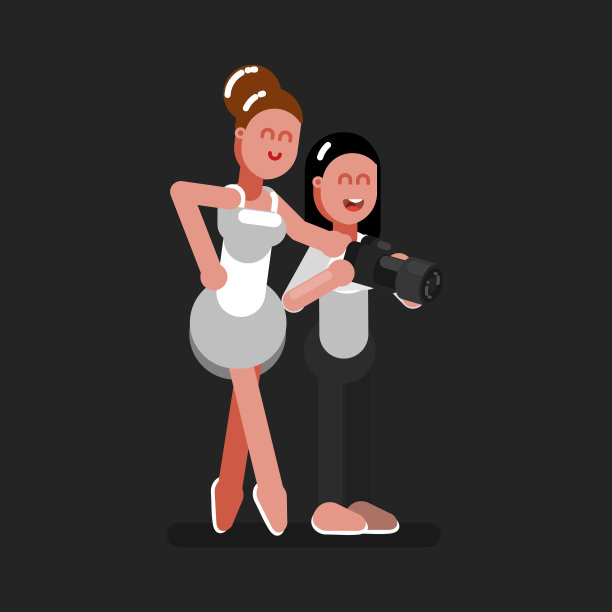 女摄影师正在拍照片图片下载