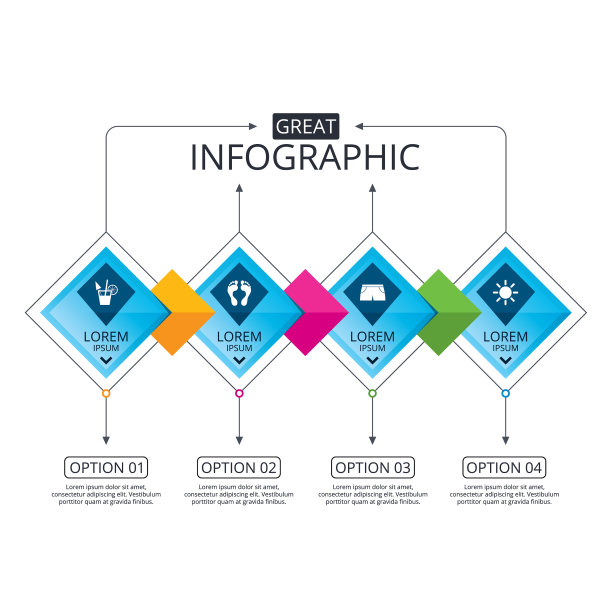 海滩假日标志鸡尾酒人类足迹图片下载