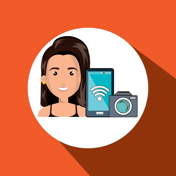 女性相机摄影摄影图片下载