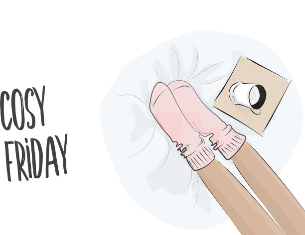 舒适的冬季粉红色高膝图片下载