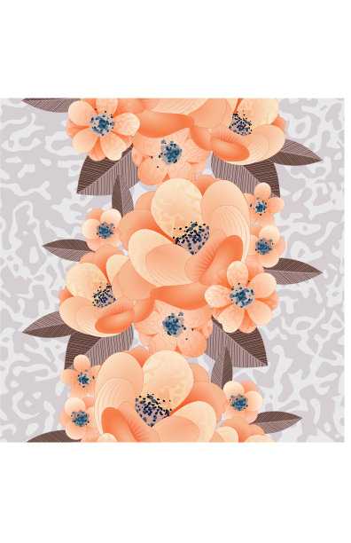 背景上的花朵图案图片下载