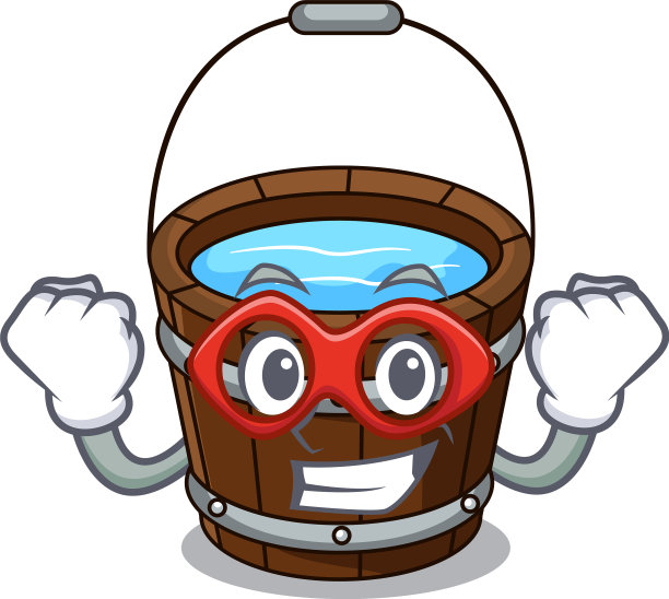 超级英雄木桶人物卡通图片下载