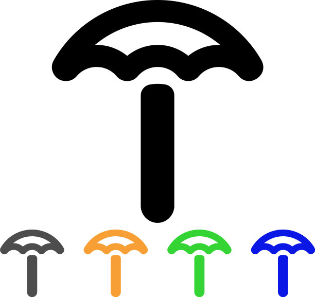 伞中风图标图片下载