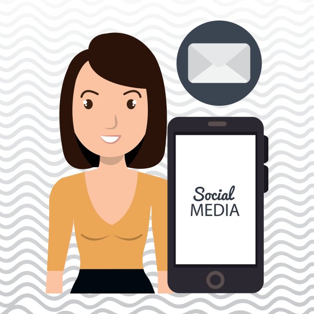 女性社交媒体应用图片下载