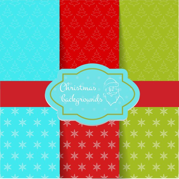 圣诞图案套装图片下载