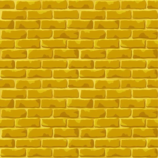 金色砖墙纹理图片下载