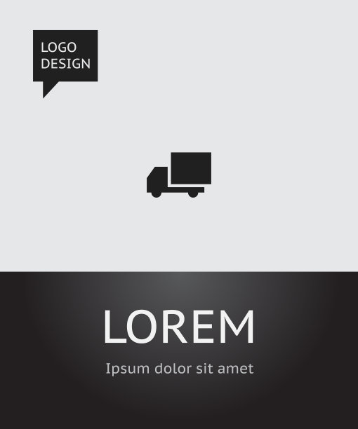 卡车上的购物标志图片下载