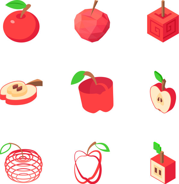 Pome图标设置等距样式图片下载