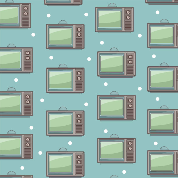 旧电视背景图标图片下载