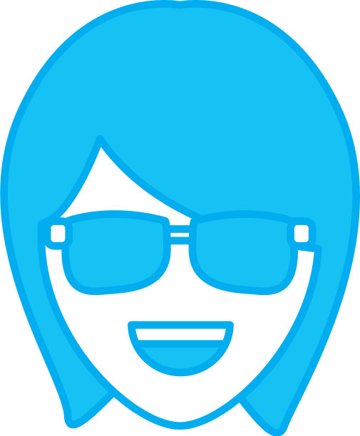 女人戴太阳镜图片下载