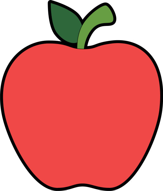 苹果鲜果图标图片下载