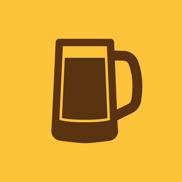 啤酒图标和啤酒酒吧图标的UI图片下载