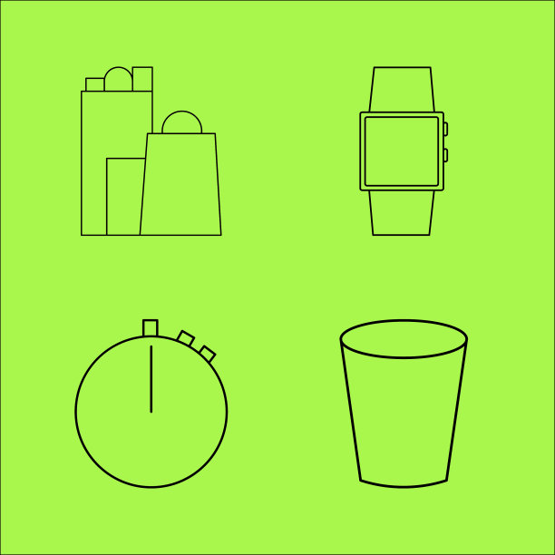 业务大纲图标设置线性图标图片下载