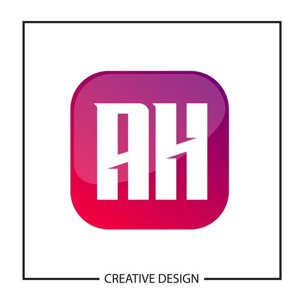 首字母啊标志模板设计图片下载