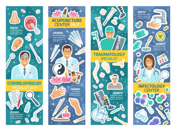 人体器官医生和医疗设备图片下载