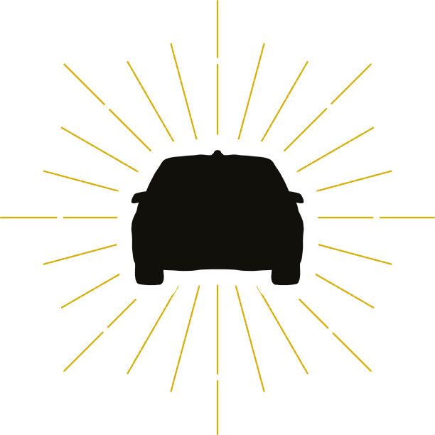 汽车轮廓标志图片下载