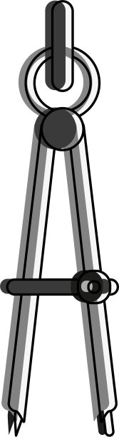 用于绘制图标图像的指南针图片下载