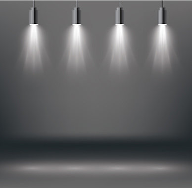 场景照明效果与聚光灯图片下载