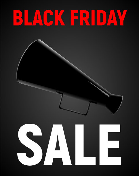 黑色星期五促销的现代写实海报图片下载