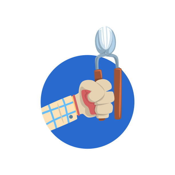 手持修枝工象征着一种职业图片下载