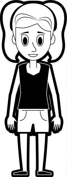 年轻女性偶像形象图片下载