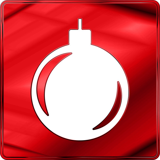 圣诞快乐，新年标志图片下载