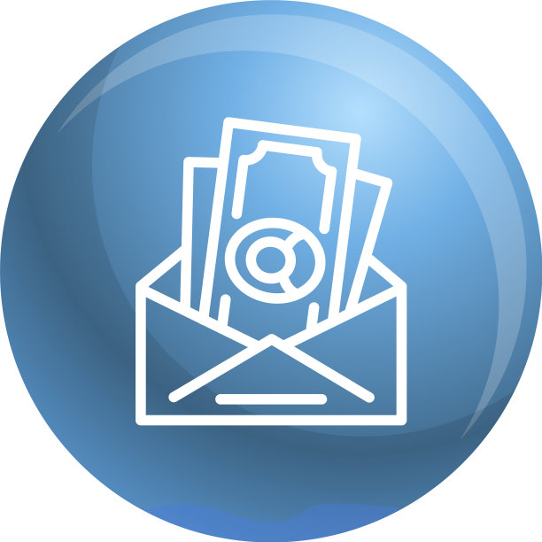 贿赂钱财的信封图标轮廓风格图片下载