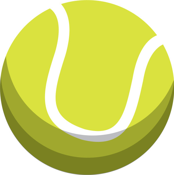 网球运动球卡通图片下载