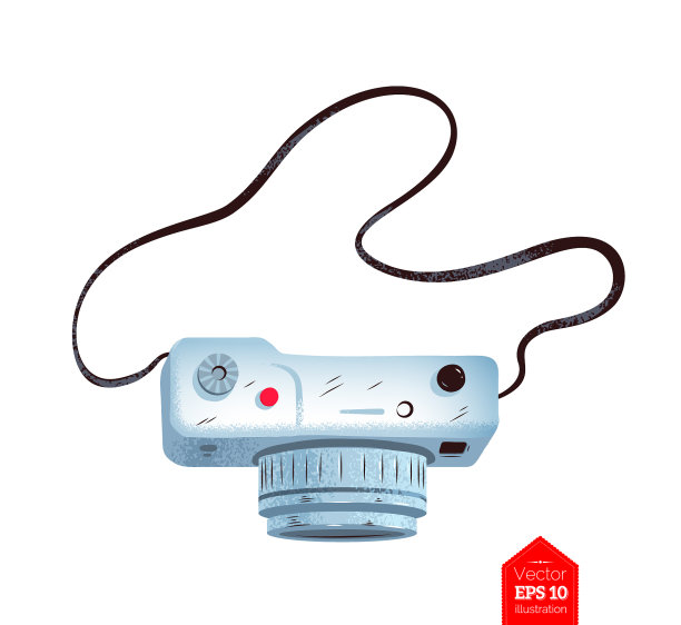 俯视图的照片相机图片下载