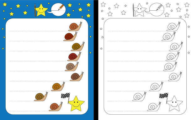 幼儿园工作表图片下载