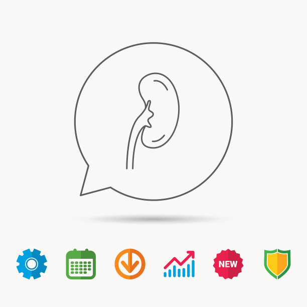 肾图标移植器官标志图片下载