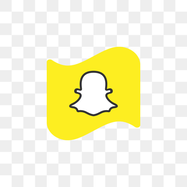 Snapchat社交媒体图标设计模板图片下载