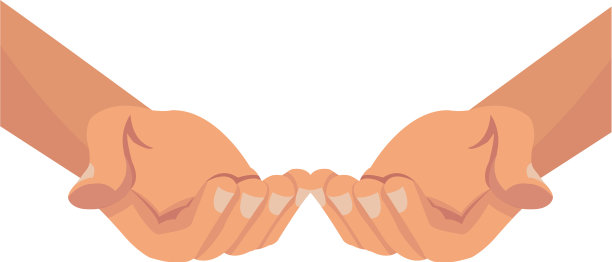 手与支持手势帮助图标图片下载