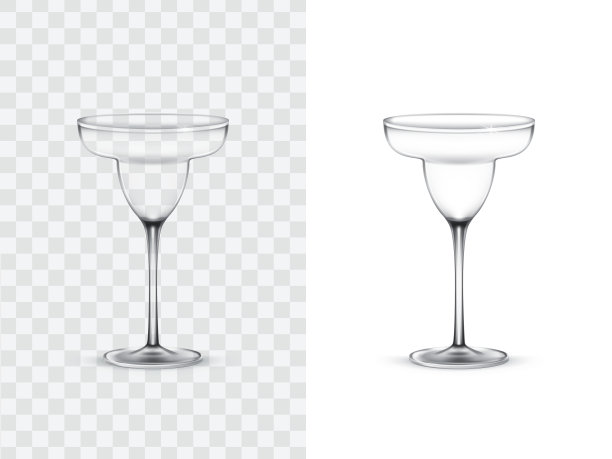 现实的玛格丽塔酒杯图片下载