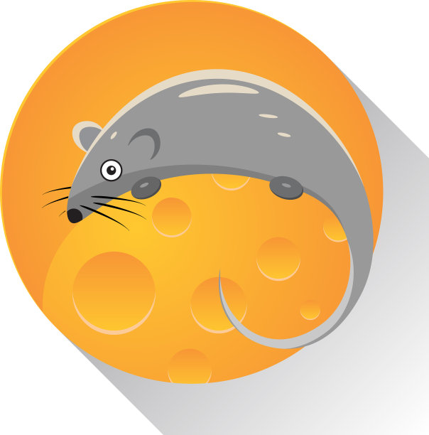 奶酪老鼠卡通图片下载