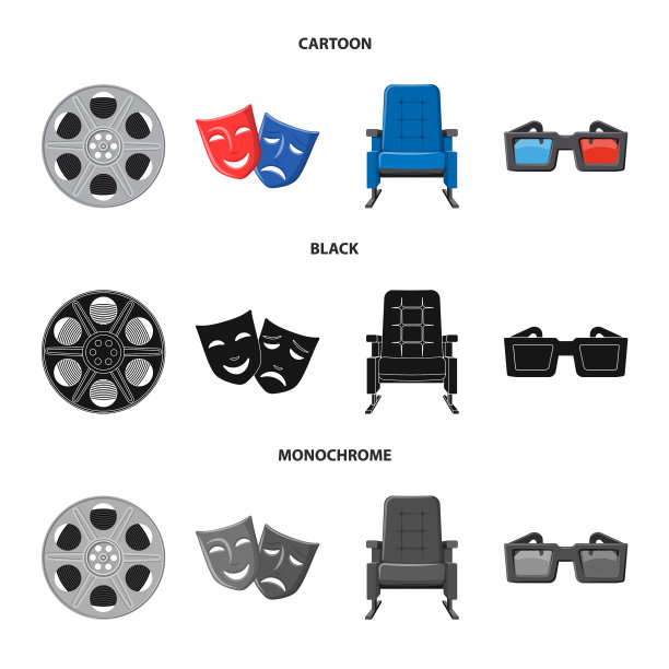 影视标牌设计图片下载